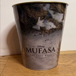 Disney Mufasa The Lion King Snowy Scene Popcorn Bucket